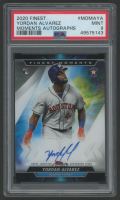 Yordan Alvarez 2020 Finest Moments Autographs #MOMAYA (PSA 9) at PristineAuction.com