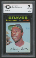 Hank Aaron 1971 Topps #400 (BCCG 9) at PristineAuction.com