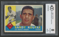 Sandy Koufax 1960 Topps #343 (BCCG 8) at PristineAuction.com