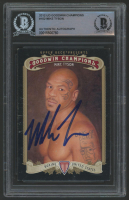 Mike Tyson Signed 2012 UD Goodwin Champions #102 (BGS) at PristineAuction.com