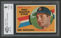Carl Yastrzemski 1960 Topps #148 RS RC (BCCG 8) at PristineAuction.com