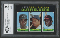 Dusty Baker / Don Baylor / Tom Paciorek 1971 Topps #709 Rookie Stars RC SP (BCCG 9) at PristineAuction.com