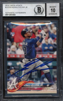 Ronald Acuna Jr. Signed 2018 Topps Update #US250 RC (BGS | Autograph Graded 10) at PristineAuction.com