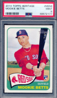 Mookie Betts 2014 Topps Heritage #H558 RC (PSA 9) at PristineAuction.com
