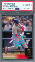 Albert Pujols Signed 2001 Upper Deck #295 SR RC (PSA | Autograph Graded 10) at PristineAuction.com