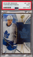 Auston Matthews 2016-17 SPx Rookies #RAM #51/399 (PSA 9) at PristineAuction.com