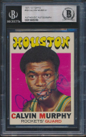 Calvin Murphy Signed 1971-72 Topps #58 DP (BGS) at PristineAuction.com