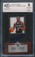 Kawhi Leonard 2012-13 Limited AU #174 #309/349 RC (BCCG 9) at PristineAuction.com