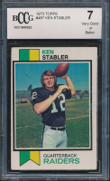Ken Stabler 1973 Topps #487 RC (BCCG 7) at PristineAuction.com