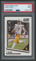 Josh Allen 2018 Panini Score #350 RC (PSA 9) at PristineAuction.com