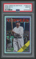Babe Ruth 2023 Topps Update Silver Pack #T88CU44 (PSA 10) at PristineAuction.com