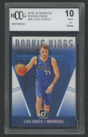 Luka Doncic 2018-19 Donruss Rookie Kings #20 RC (BCCG 10) at PristineAuction.com