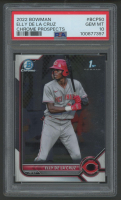 Elly De La Cruz 2022 Bowman Chrome Prospects #BCP50 (PSA 10) at PristineAuction.com