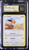 Eevee 2021 Pokemom Evolving Skies #125 (CGC 10 | Pristine Black Label) at PristineAuction.com