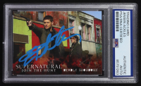 Jensen Ackles Signed 2016 Cryptozoic Supernatural Join The Hunt Deadly Showdown Seasons 4-6 #34 (PSA) at PristineAuction.com