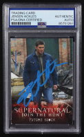 Jensen Ackles Signed 2016 Cryptozoic Supernatural Join The Hunt Future Shock Seasons 4-6 #28 (PSA) at PristineAuction.com