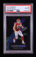 Travis Kelce 2024 Panini Obsidian Black Color Blast #21 (PSA 10) at PristineAuction.com