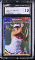 Anna Leigh Waters 2023 Leaf Web Exclusives Pro Set Rainbow #PSG1 #1/5 (CGC 10) at PristineAuction.com
