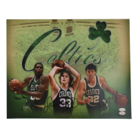 Larry Bird, Kevin McHale & Robert Parish Signed Celtics 16x20 Photo (2x JSA) at PristineAuction.com