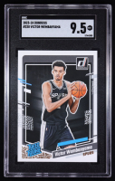 Victor Wembanyama 2023-24 Donruss #220 RC (SGC 9.5) at PristineAuction.com