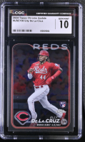Elly De La Cruz 2024 Topps Chrome Update #USC150 RC (CGC 10) at PristineAuction.com