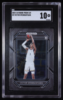 Victor Wembanyama 2023-24 Panini Prizm Draft Picks #2 RC (SGC 10) at PristineAuction.com