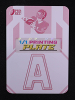 Ja'Marr Chase 2025 Leaf Pro Set Autographs Surname Signatures "A" Printing Plates Magenta #NNO #1/1 at PristineAuction.com