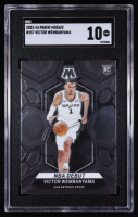Victor Wembanyama 2023-24 Panini Mosaic #257 RC / NBA Debut (SGC 10) at PristineAuction.com