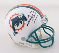 Zach Thomas Signed Dolphins Mini Helmet (JSA) at PristineAuction.com