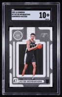 Victor Wembanyama 2023-24 Donruss Hardwood Masters #3 RC (SGC 10) at PristineAuction.com