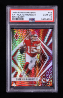 Patrick Mahomes II 2020 Panini Phoenix Fire Burst #45 (PSA 10) at PristineAuction.com