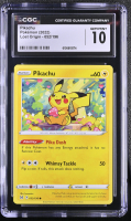 Pikachu 2022 Pokemon Lost Origin #52 (CGC 10) at PristineAuction.com