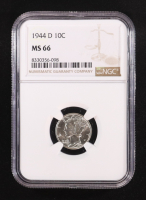 1944-D Mercury Silver Dime (NGC MS66) at PristineAuction.com