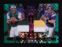 Brett Favre 2024 Select Multiverse Dual Jerseys Prizm Green #12 #2/5 at PristineAuction.com