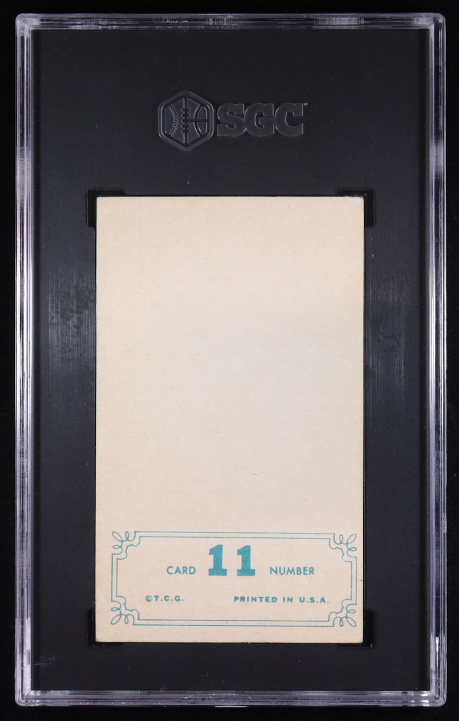 Mickey Mantle 1965 Topps Embossed #11 (SGC 4) at PristineAuction.com Mickey Mantle 1965 Topps Embossed #11 (SGC 4) at PristineAuction.com