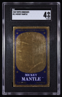 Mickey Mantle 1965 Topps Embossed #11 (SGC 4) at PristineAuction.com