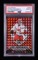 Patrick Mahomes II 2023 Panini Mosaic Epic Performers Mosaic Red #1 (PSA 10) at PristineAuction.com