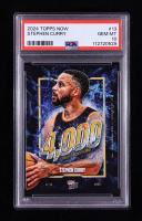 Stephen Curry 2024-25 Topps Now #13 (PSA 10) at PristineAuction.com