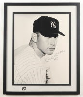 Mickey Mantle Signed Yankees Custom Framed Photo Inscribed "No. 7" (Beckett) at PristineAuction.com