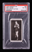Fred Young 1928 Ogden's Pugilists in Action #50 (PSA 4) at PristineAuction.com