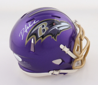 Odafe Oweh Signed Ravens Flash Alternate Speed Mini Helmet (JSA) at PristineAuction.com