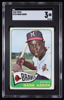Hank Aaron 1965 Topps #170 (SGC 3) at PristineAuction.com