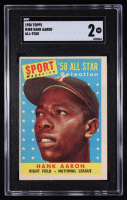 Hank Aaron 1958 Topps #488 AS (SGC 2) at PristineAuction.com