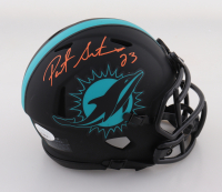 Patrick Surtain Sr. Signed Dolphins Eclipse Alternate Speed Mini Helmet (JSA) at PristineAuction.com