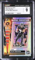 Bijan Robinson 2023 Donruss Optic Chain Reaction #16 RC (CGC 9) at PristineAuction.com