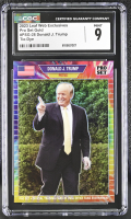 Donald J. Trump 2023 Leaf Web Exclusives Pro Set Rainbow #PSG28 #4/5 (CGC 9) at PristineAuction.com
