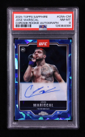 Jose Mariscal 2025 Topps Chrome Sapphire Edition UFC Chrome Rookie Autographs #CRACM RC (PSA 8) at PristineAuction.com