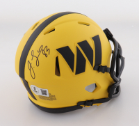 Jaylin Lane Signed Commanders Rave Alternate Speed Mini Helmet (Beckett) at PristineAuction.com