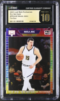 Nikola Jokic 2023 Leaf Web Exclusives Pro Set Rainbow #PSG60 #4/5 (CGC 10 | Pristine Black Label) at PristineAuction.com