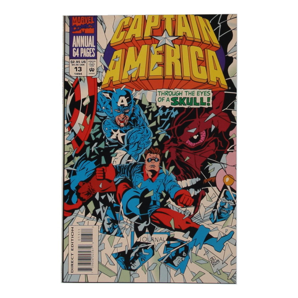 1994 "Captain America Annual" Issue #13 Marvel Comic Book at PristineAuction.com